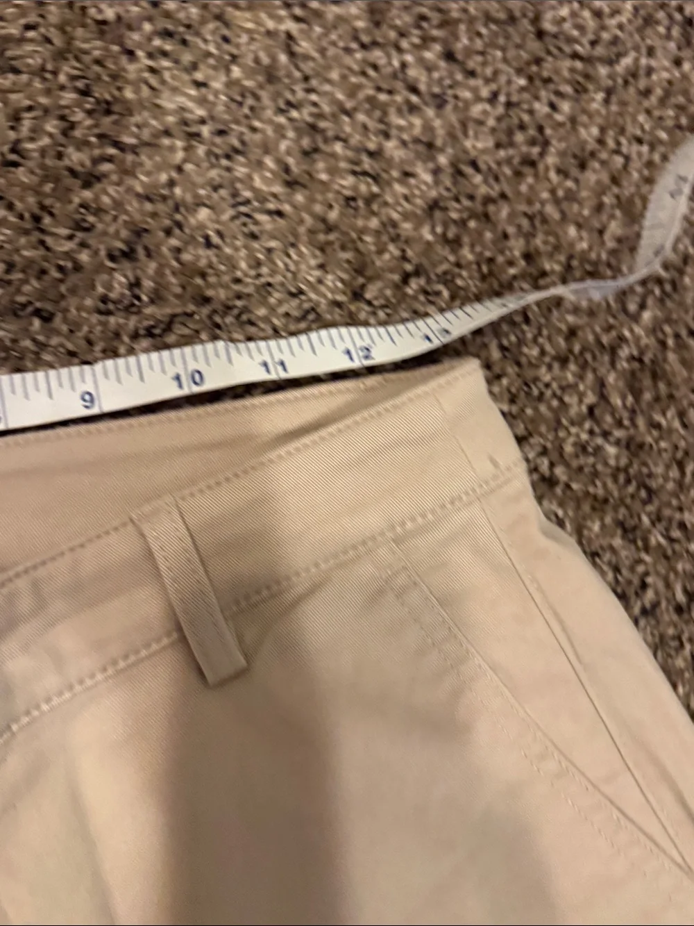 J. Crew Cream Straight-Leg Chinos
